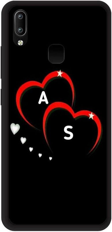 3D U PRINT Back Cover for VIVO Y95,VIVO 1807 AS letter,AS name AS word  (Multicolor, Waterproof, Pack of: 1)