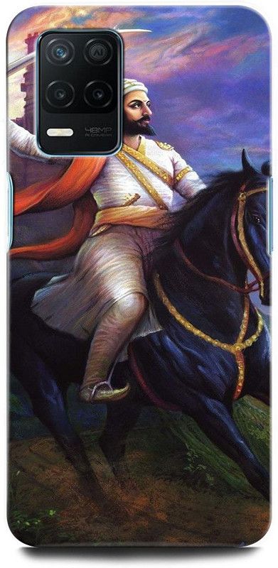 INTELLIZE Back Cover for Realme 8 5G 3241 SHIVAJI, CHATRAPATI SHIVAJI MAHARAJ, WARRIOR,  (Multicolor, Hard Case, Pack of: 1)