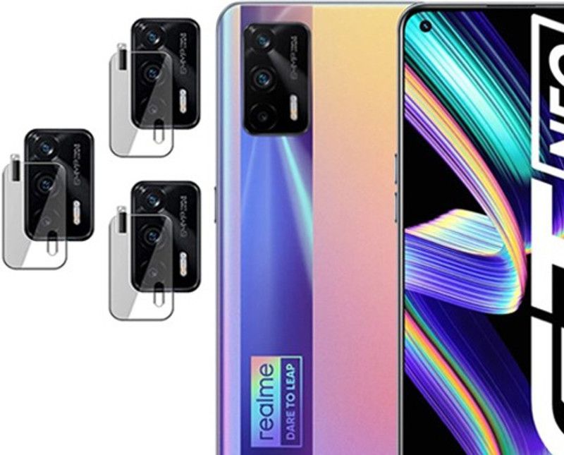 hirdesh Back Camera Lens Glass Protector for REALME X7 MAX 5G  (Pack of: 3)