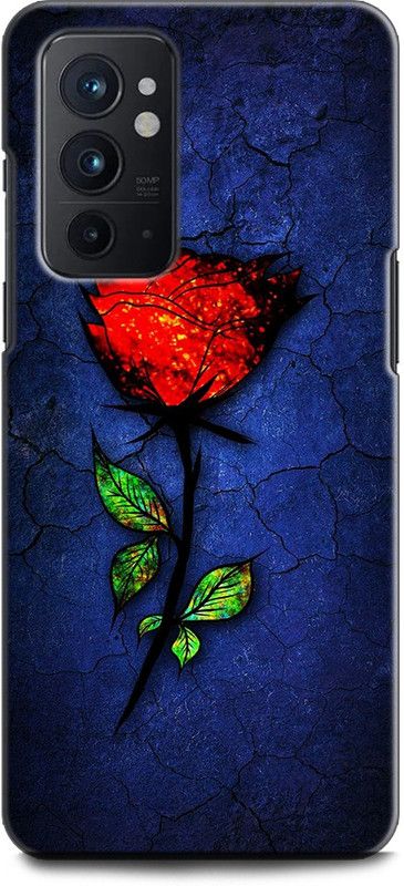 INDICRAFT Back Cover for OnePlus 9RT 5G ROSES, FLOWERS, CRANNY, ART, TEXTURE, NATURE  (Multicolor, Shock Proof, Pack of: 1)