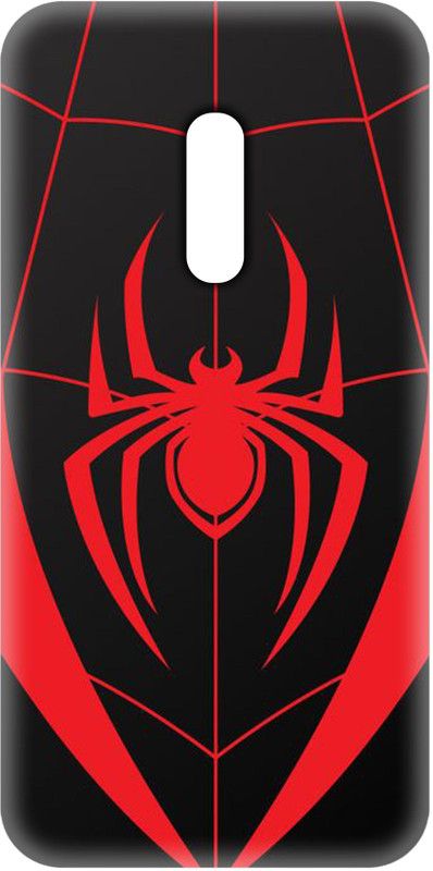 Smutty Back Cover for Realme X, RMX1901, RMX1903 - Spider Print  (Multicolor, Hard Case, Pack of: 1)