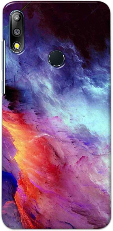NDCOM Back Cover for Asus ZenFone Max Pro M2 Color Explosion Printed  (Multicolor, Hard Case, Pack of: 1)