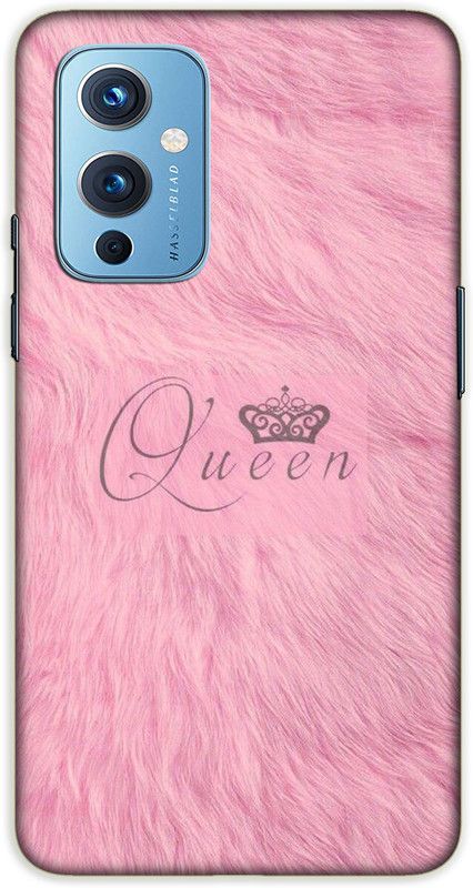 iprinto Back Cover for OnePlus 9 Queen For Her Back Cover  (Pink, Hard Case, Pack of: 1)