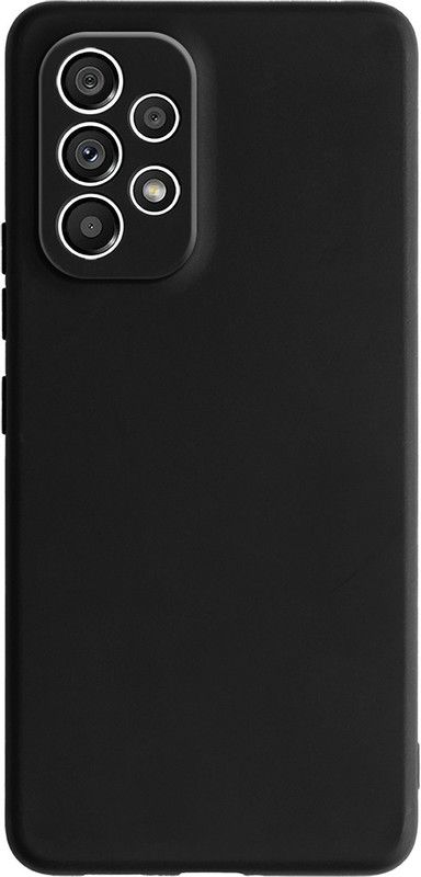 7printzone Back Cover for SAMSUNG GALAXY A53 (5G)  (Black, Flexible, Silicon)