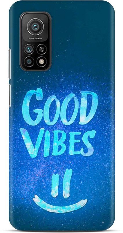 Sankee Back Cover for Mi 10T  (Blue, Hard Case)