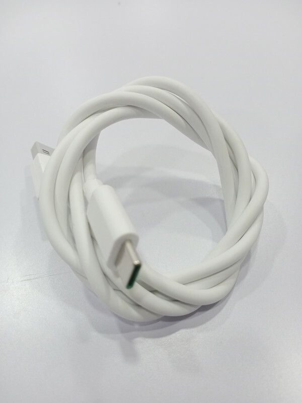 NUKAICHAU USB Type C Cable 6.5 A 1.00246999999996 m Copper Braiding c type data cable cable for mobile boat  (Compatible with For iQOO 3/7/Z3/Z5/Mi 10/10i/10T/10T PRO/11 ULTRA/11X/11X PRO/11 LITE/11 LITE NE, White, One Cable)