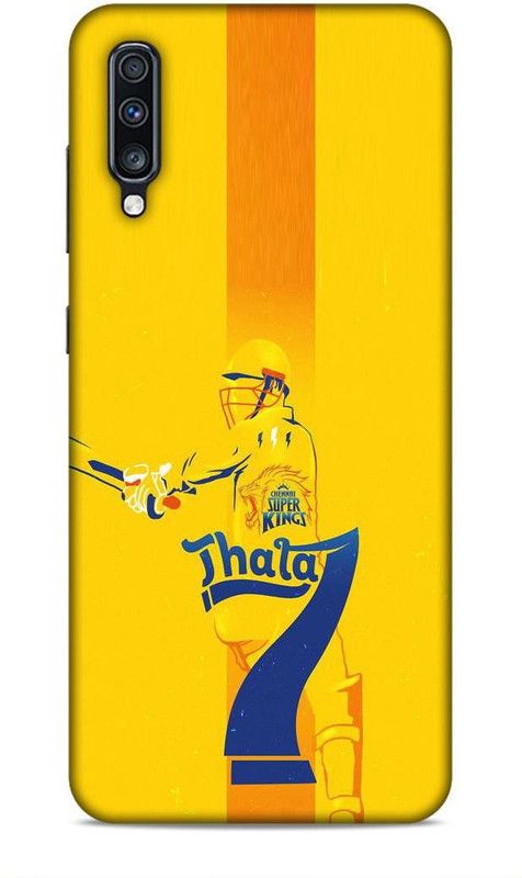 Coverland Back Cover for Samsung Galaxy A70  (Yellow, Pack of: 1)