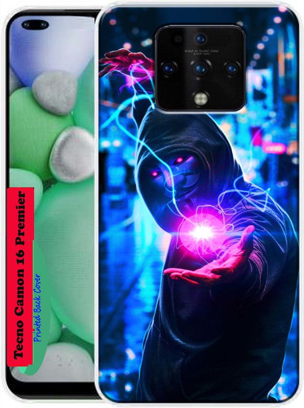 LUCASTENN Back Cover for Tecno Camon 16 premier  (Multicolor, Dual Protection, Silicon, Pack of: 1)
