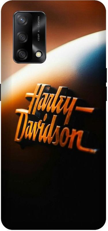 SAVETREE Back Cover for Oppo F19, CPH2219, Oppo F19s, CPH2223, Harley davidson, Bike Lover  (Multicolor, 3D Case, Pack of: 1)