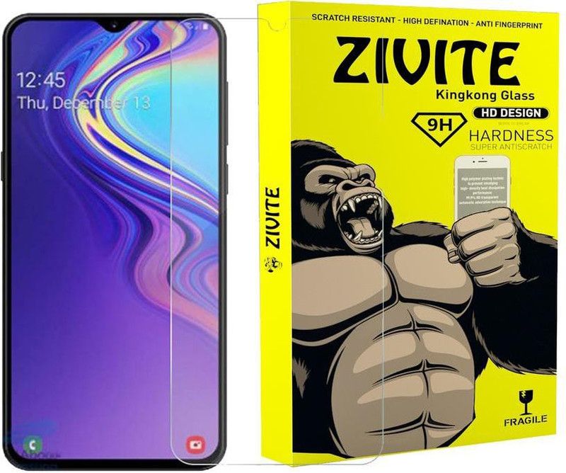 ZIVITE Tempered Glass Guard for Samsung Galaxy A10  (Pack of 1)