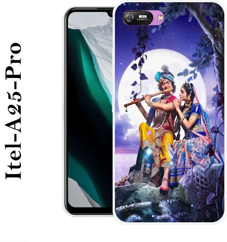 redfly Back Cover for Itel A25, Itel A25 Pro  (Multicolor, Silicon)