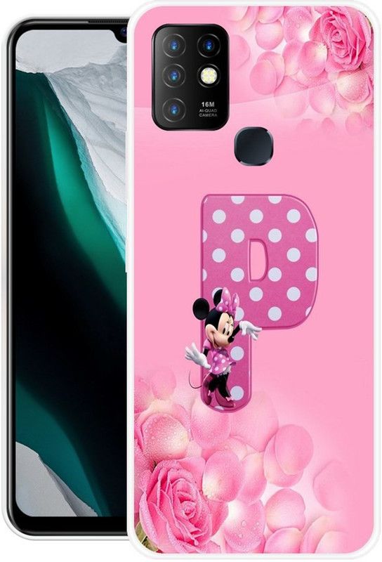 SIMAWAT Back Cover for Infinix Hot 10  (Multicolor, Grip Case, Silicon, Pack of: 1)