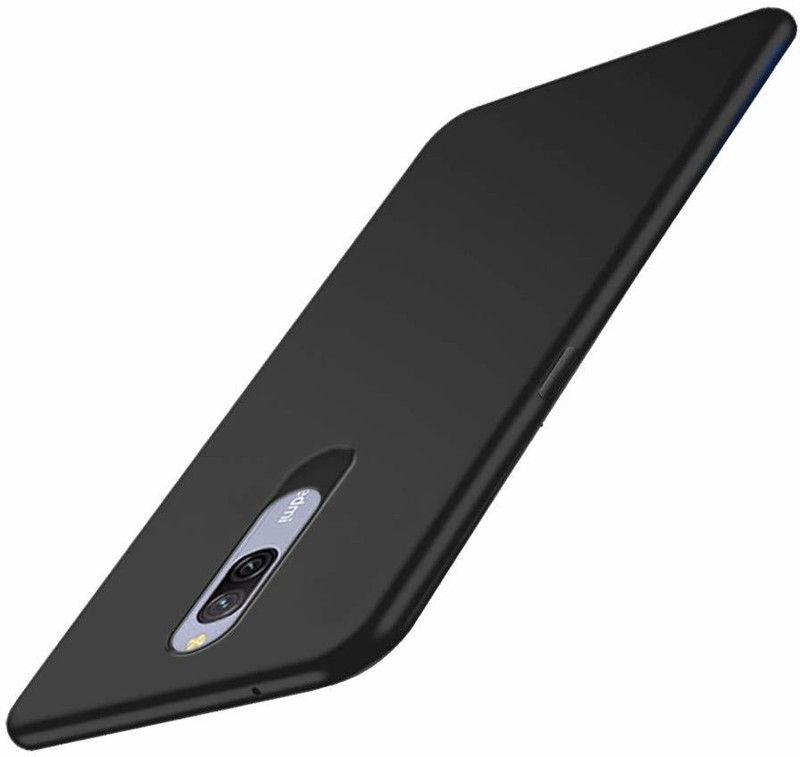 NIKICOVER Back Cover for REDMI 8A DUAL  (Black, Grip Case)