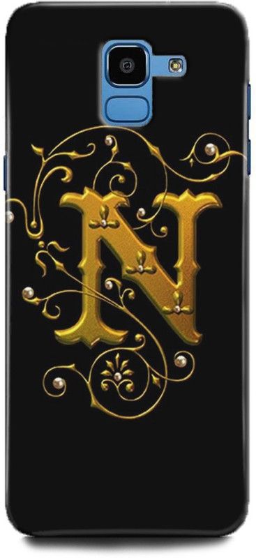 INTELLIZE Back Cover for Samsung Galaxy On6/SM-J600GZKFINS N letter,Printed  (Multicolor, Shock Proof, Pack of: 1)