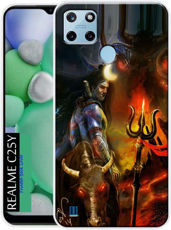Amstyle Back Cover for Realme C25Y  (Multicolor, Dual Protection, Silicon, Pack of: 1)
