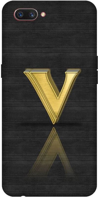 SSMORYA Back Cover for Oppo A3s V Alphabet Printed Back Cover  (Multicolor, Waterproof, Pack of: 1)