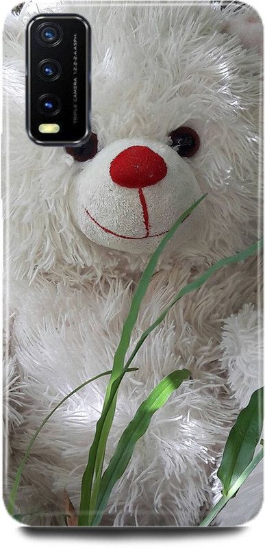 FUGGA Back Cover for Vivo Y20G, V2037, TEDDY, BEAR, TOY, I, LOVE, TEDDY, CUTE, TEDDY  (Multicolor, Hard Case, Pack of: 1)