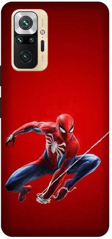 GRAFIQE Back Cover for REDMI Note 10 Pro M2101K6P SPIDERMAN, SPIDERMAN LOGO, SPIDERMAN SIGN, THE AMAZIN SPIDERMAN  (Multicolor, Shock Proof, Pack of: 1)