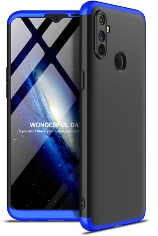 Cermarise Front & Back Case for Realme Narzo 20A  (Blue, Dual Protection, Pack of: 1)