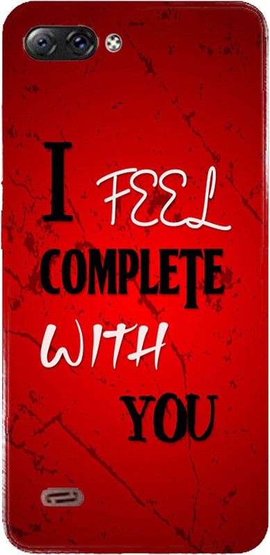 METOO Back Cover for Itel A44 Air, Text ,Love ,Sad Design Back Cover Print : 123  (Multicolor, Dual Protection, Silicon, Pack of: 1)