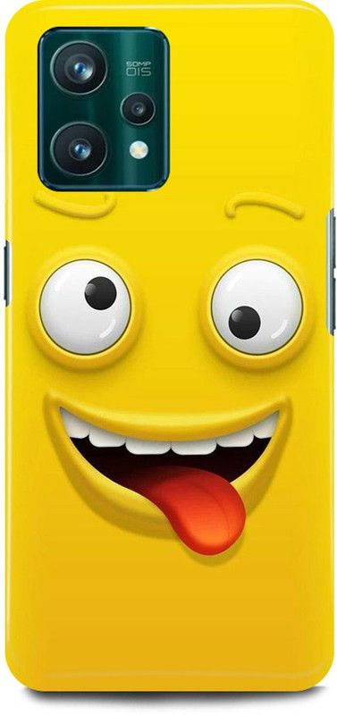 FIKORA Back Cover for Realme 9 Pro 5G, MINIONS, CARTOON, FUNNY, EMOJI  (Yellow, Hard Case, Pack of: 1)