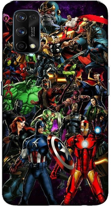 CROKIAN Back Cover for Realme 7 Pro Avengers Back Cover  (Multicolor, Hard Case, Pack of: 1)