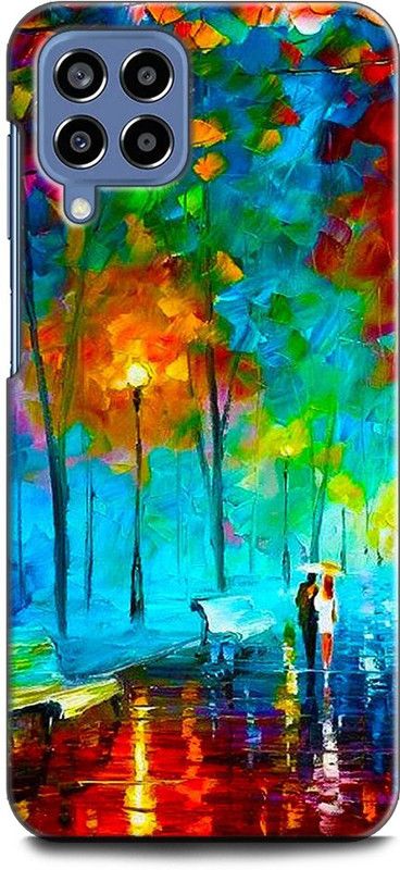 WallCraft Back Cover for SAMSUNG Galaxy M53 5G GIRL, ABSTRACT, MUSIC, PAINTING, LOVE, GIRL AND BOY  (Multicolor, Dual Protection, Pack of: 1)