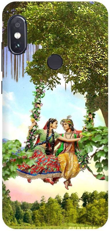 THESTONEWELL Back Cover for Redmi note6Pro radhakrishna god govinda krishna krishna kanhaiya  (Multicolor, Shock Proof, Pack of: 1)