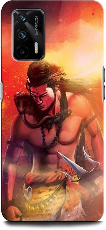 ORBIQE Back Cover for Realme X7 Max RMX3031 SHIVJI, LORD SHIVA, MAHADEV, BHOLENATH  (Multicolor, Hard Case, Pack of: 1)