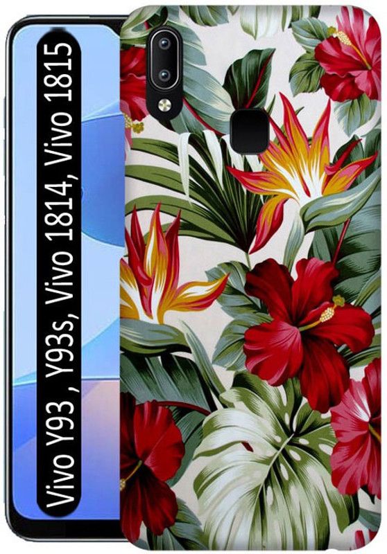 Crafto Rama Back Cover for Vivo Y93, Vivo 1814, Vivo 1815, V1818A, Flowers, Bouquet, Beautiful Flowers, PRINTED, BACK COVER  (Multicolor, Hard Case, Pack of: 1)