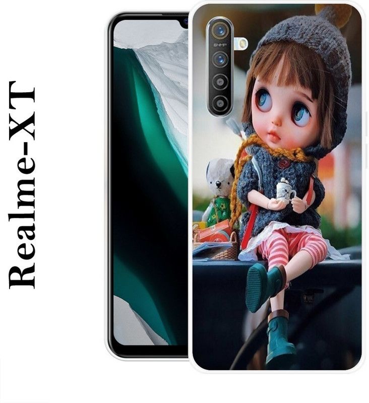 REDFLY Back Cover for Realme XT  (Multicolor, Grip Case, Silicon)