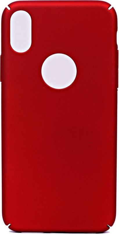 Indian Petals Back Cover for Apple iPhone X  (Red, Hard Case)