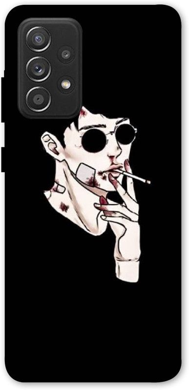 CASiFLY Back Cover for Samsung Galaxy A52  (Black, Hard Case, Pack of: 1)