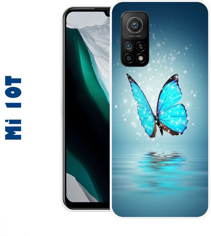 CellWorld Back Cover for MI 10T  (Multicolor, Silicon)
