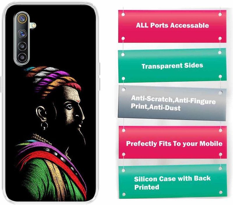 SWAGMYCASE Back Cover for Realme 6, Realme 6i  (Multicolor, Silicon, Pack of: 1)