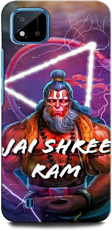 GRAFIQE Back Cover for Realme C11 2021 RMX3231 HANUMAN JI , LORD HANUMAN, GOD, BAJRANGBALI  (Multicolor, Shock Proof, Pack of: 1)