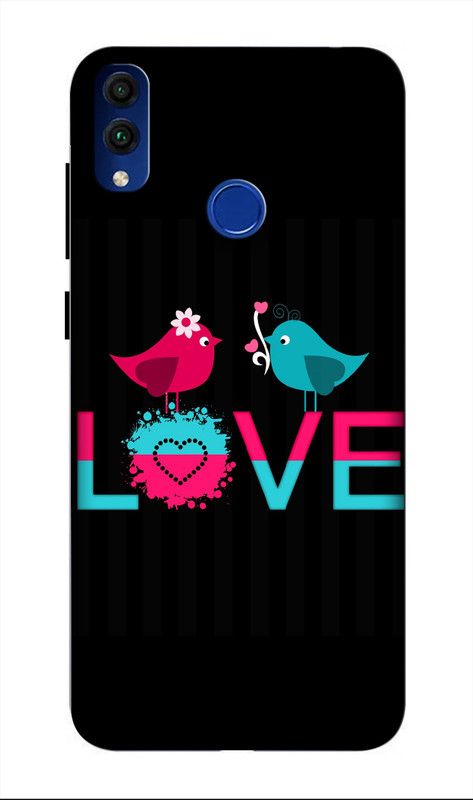 Faybey Back Cover for Honor 8C   (Multicolor, Hard Case, Pack of: 1)