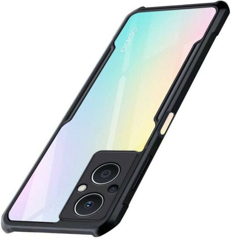 Mascot Max Back Cover for Oppo F21 PRO (5G)  (Transparent, Grip Case, Silicon, Pack of: 1)