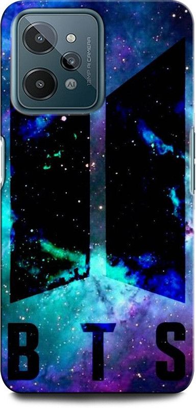 INTELLIZE Back Cover for Realme C31 BTS X ARMYJUNGSHOOK, KOREAN, HEARTBEAT, BTS, BEAT, SINGER  (Multicolor, Hard Case, Pack of: 1)