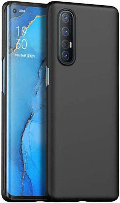 Stunny Back Cover for Oppo Reno 3 pro  (Black, Grip Case, Pack of: 1)