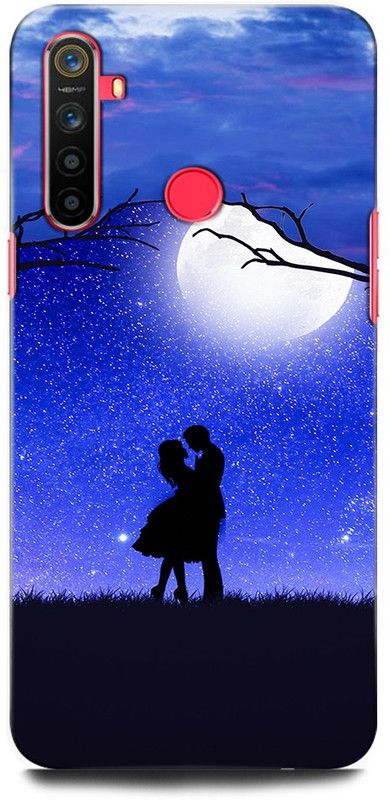 ORBIQE Back Cover for Realme 5i RMX2030 GIRL BOY LOVE, ANIME, SWEET COUPLE, TOGETHER, COUPLE HUG  (Multicolor, Hard Case, Pack of: 1)