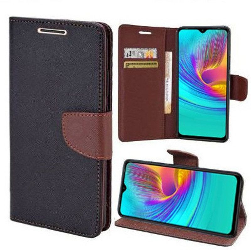 Fresca Flip Cover for Infinix Smart 4 Plus  (Brown, Shock Proof, Pack of: 1)