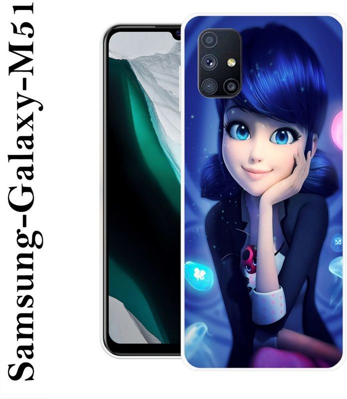JATLAND Back Cover for Samsung Galaxy M51  (Multicolor, Silicon)