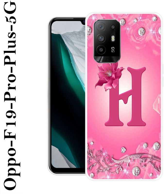 JATLAND Back Cover for Oppo F19 Pro Plus 5G  (Pink, Silver, Silicon)