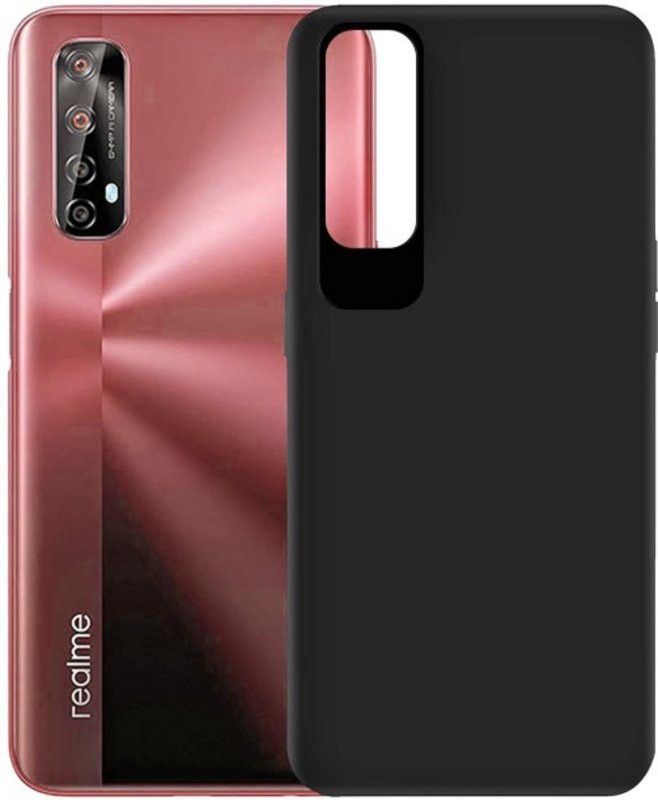 Skcase Pouch for Realme 7  (Black, Matte Finish, Pack of: 1)