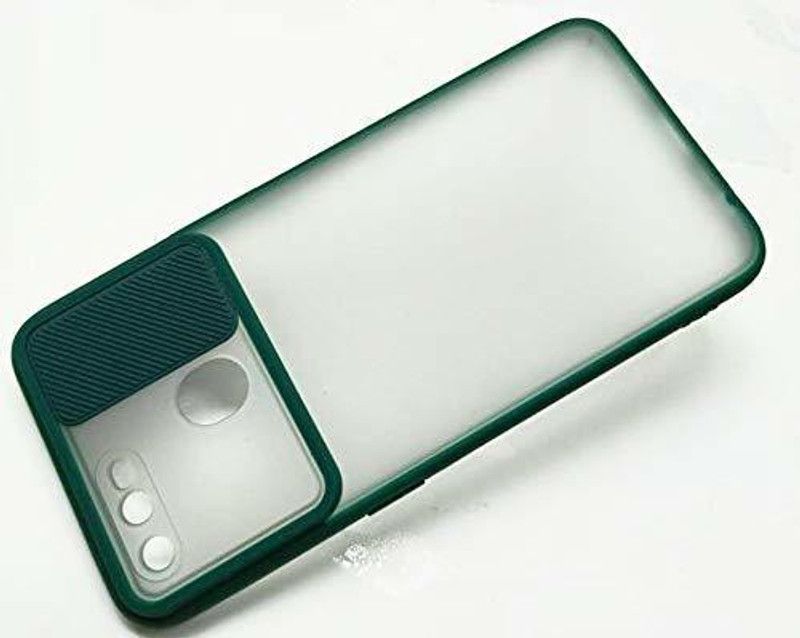 YOCOLOURS Back Cover for OPPO A7  (Green, Pack of: 1)