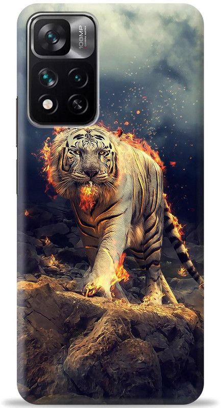 Coverpur Back Cover for Mi 11i  (Brown, Shock Proof, Pack of: 1)