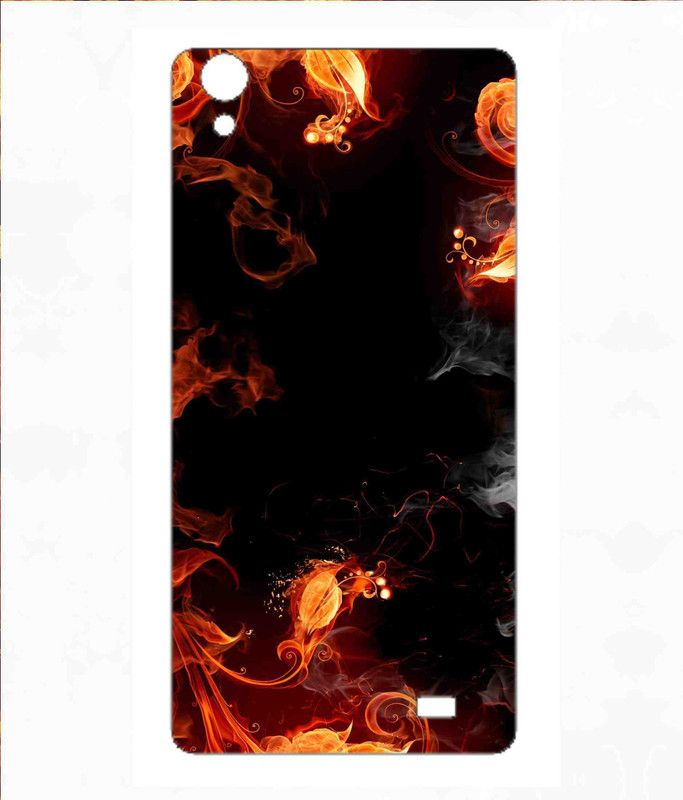 Snooky LYF Water 4 Mobile Skin  (Orange)