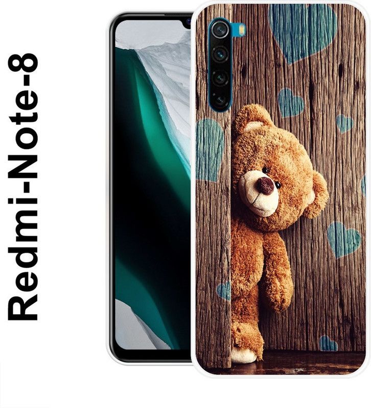 LOVETHINK Back Cover for Redmi Note 8  (Multicolor, Grip Case, Silicon)