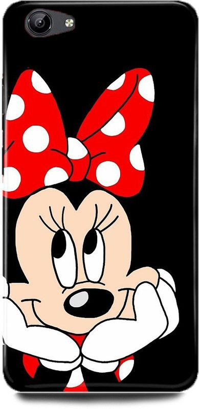 DIKRO Back Cover for vivo Y69, 1714, MICKEY, MOUSE, MINNIE, MOUSE, DOLL, TEDDY, LOVE  (Multicolor, Hard Case, Pack of: 1)